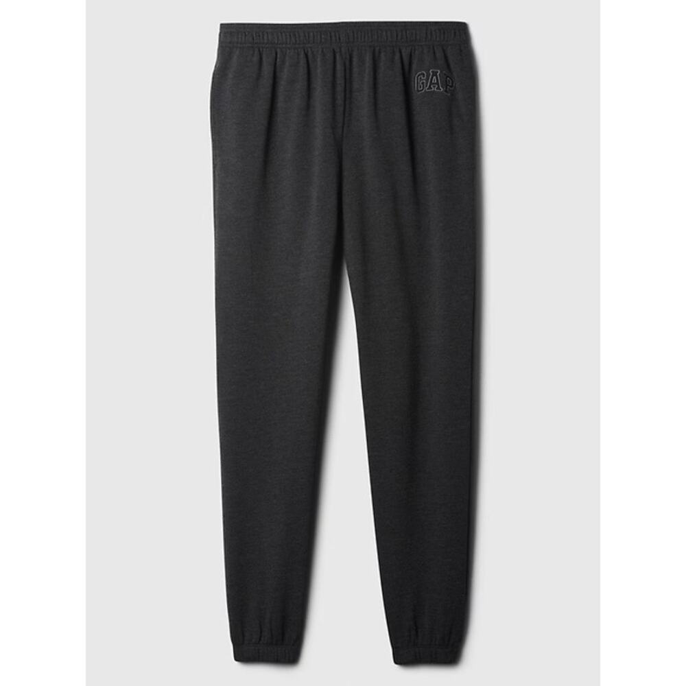 GAP Factory Charcoal Gray Logo Joggers Fleece‎ Lounge Pants Men’s NEW~NWT!!
